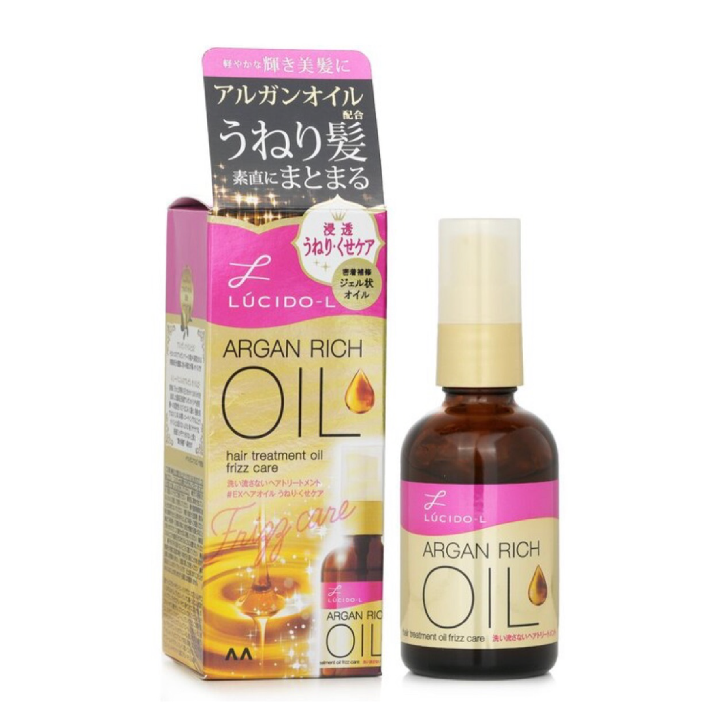Tratamiento capilar- LUCIDO-L Hair Treatment Oil - Frizz Care Argan Rich - ANTI FRIZZ