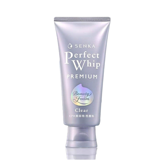 Espuma limpiadora - Shiseido Senka Premium Perfect White Clear Beauty Foam