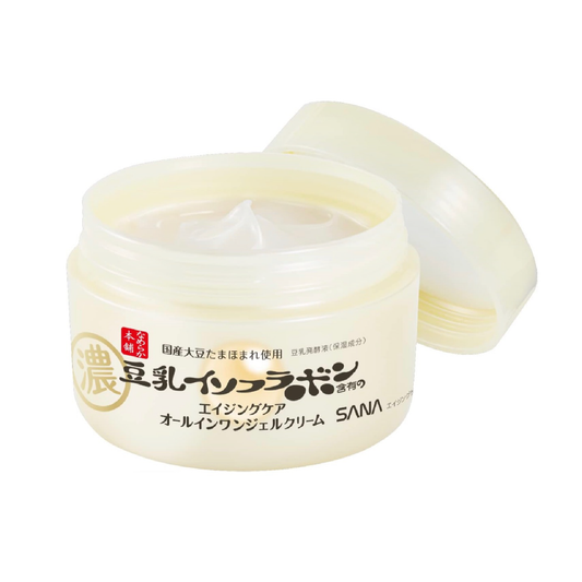 Crema Hidratante con retinol puro, 5 en 1 - Soy Milk Wrinkle Care Jelly SANA